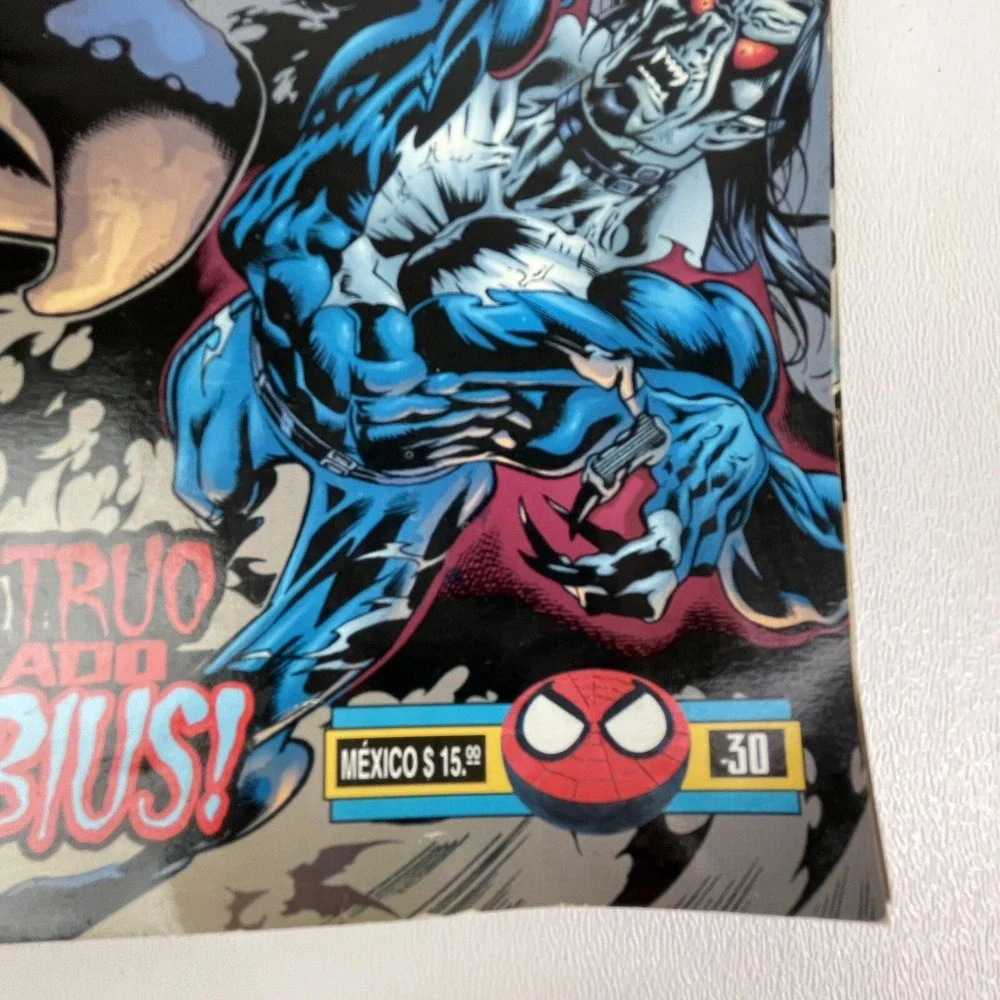 Peter Parker Spider Man Spanish Version Variant Morbius Un Monstruo Llamado